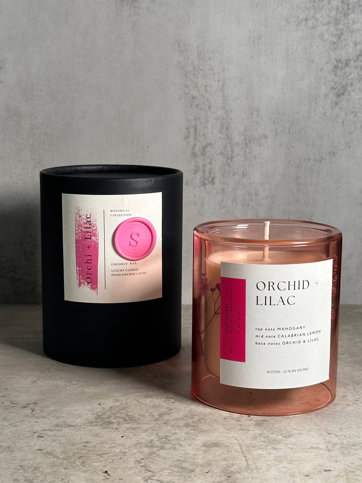 Orchid + Lilac | Botanical Candle